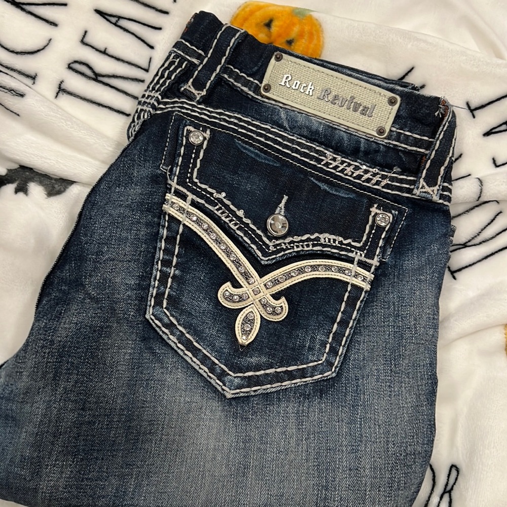 Rock Revival 33 Boot Excellent Condition Inseam 27 1/2